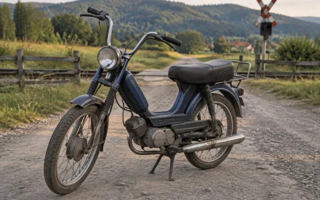 Moped implicat în accident Tușnad
